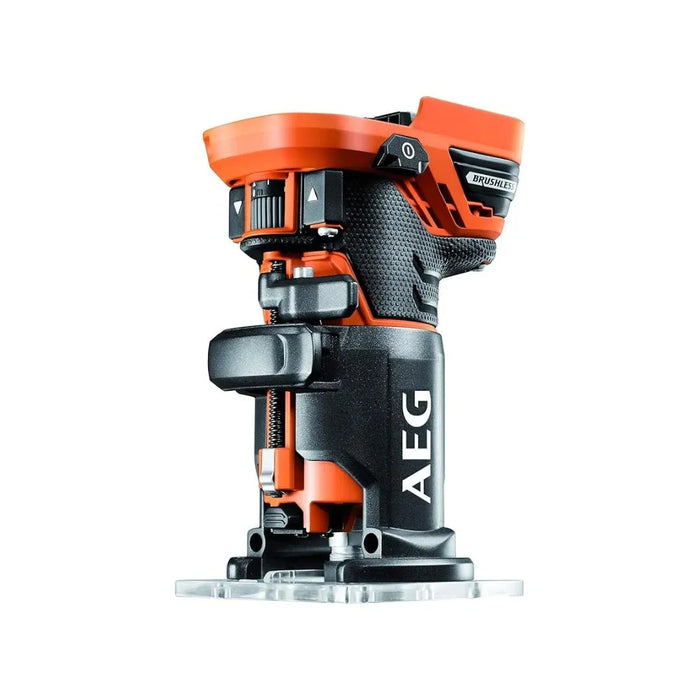 Affleureuse AEG BOF18BL-0 Brushless 6mm 25000 Tr/min - Reconditionné - BAKZOKA