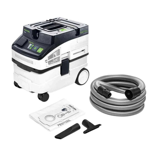 Aspirateur de chantier FESTOOL CT 15 E CLEANTEC Cuve 15L - 577410 - Déstockage - BAKZOKA