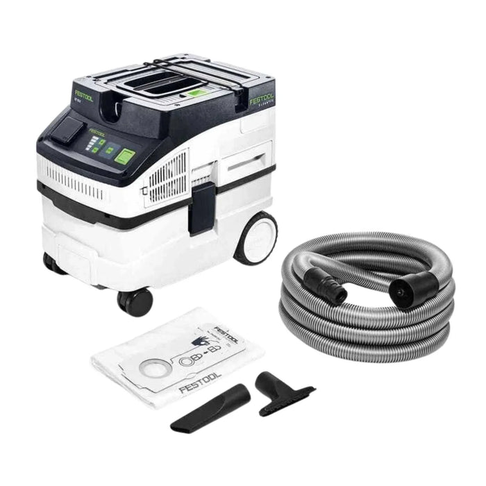 Aspirateur de chantier FESTOOL CT 15 E CLEANTEC Cuve 15L - 577410 - Déstockage - BAKZOKA