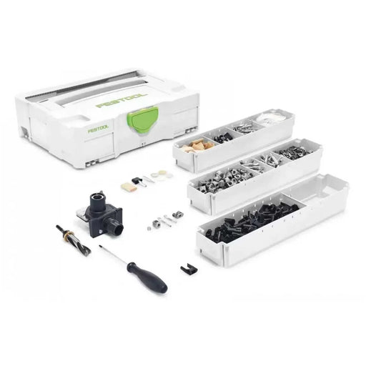 Assortiment de connecteurs DOMINO FESTOOL KV-SYS D8 + coffret SYSTAINER - 203170 - Déstockage - Drakare