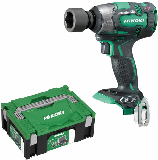 Boulonneuse à chocs HIKOKI WR18DBDL2 1/2" + coffret HIT-SYSTEM CASE - Reconditionné - Drakare