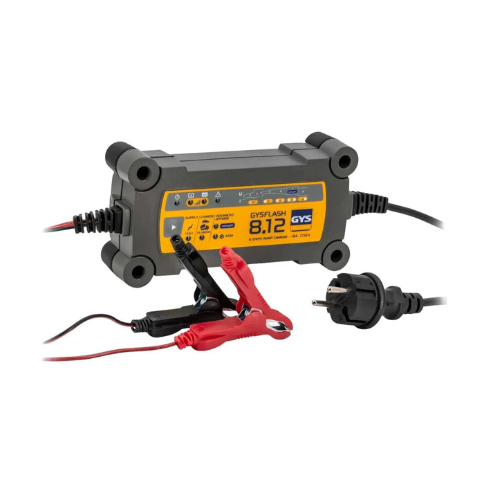 Chargeur GYS GYSFLASH 8.12 automatique - 029385 - Déstockage - BAKZOKA