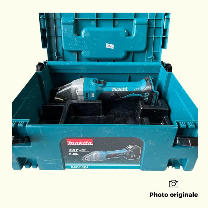 Cisaille à tôle MAKITA DJS161ZJ LXT 1,6mm + coffret MAKPAC - Reconditionné - BAKZOKA
