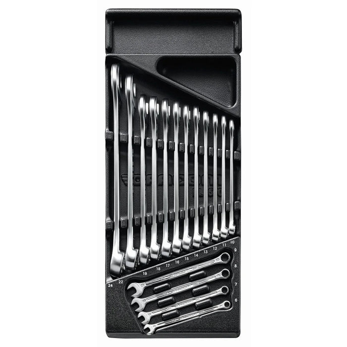 Clé à fourche FACOM MOD.440-1 série 440 (16 pièces) - Déstockage - BAKZOKA