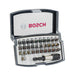 Coffret d'embouts BOSCH Extra Hard (32 pièces) - 2607017319 - Déstockage - BAKZOKA