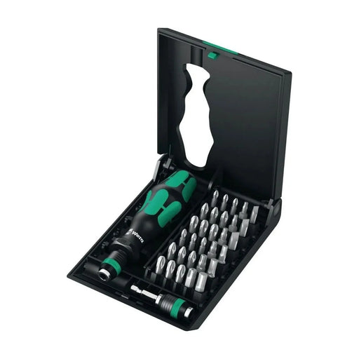 Coffret d'embouts de vissage WERA KK 70 + porte-embouts (32 pièces) - 05057110001 - Déstockage - BAKZOKA