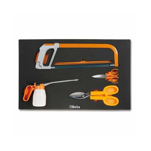 Coffret d'outils de coupe BETA M285 + plateau thermoformé (4 pièces) - 024500285 - Déstockage - BAKZOKA