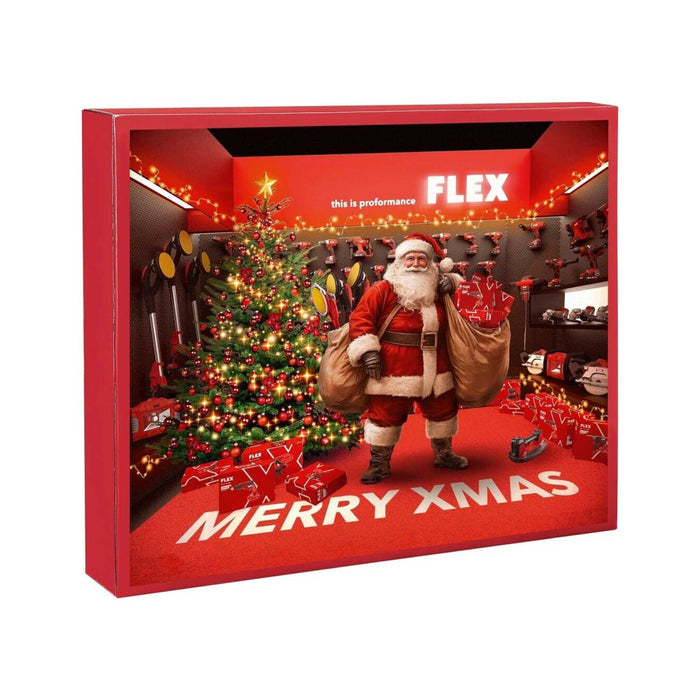 Coffret multi-outils FLEX Calendrier de l'Avent 24 accessoires - 534227 - Déstockage