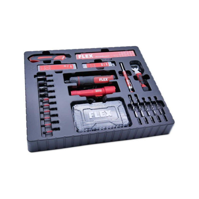 Coffret multi-outils FLEX Calendrier de l'Avent 24 accessoires - 534227 - Déstockage