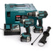 Combopack 2 outils MAKITA DLX2145TJ LXT (DHP458 - DTD152) + coffret MAKPAC - Reconditionné - BAKZOKA
