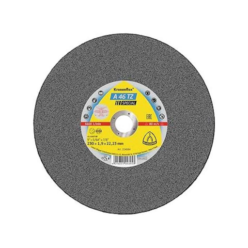 Disque à tronçonner KLINGSPOR A 46 TZ Special Ø230mm (25 pièces) - 224084 - Déstockage - BAKZOKA