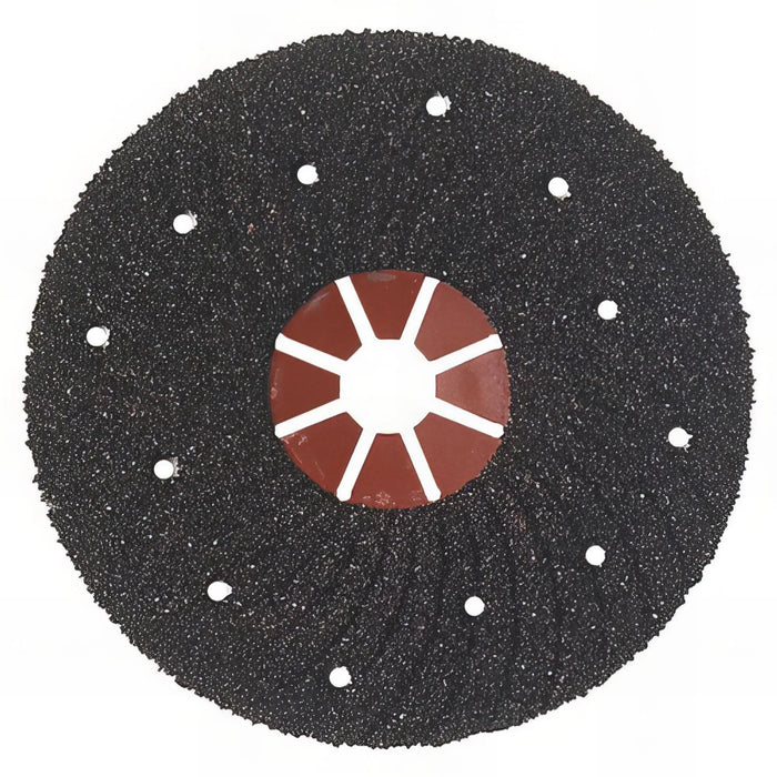 Disque semi-rigide LEMAN pour pierre et béton en carbure de silicium Grain 24 D. 125 x Al. 22,23 mm (10 pièces) - 12224 - Déstockage - BAKZOKA