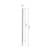 Foret béton SDS-Max-7 BOSCH 40x1200x1320mm (1 pièce) - 2608586805 - Déstockage - BAKZOKA