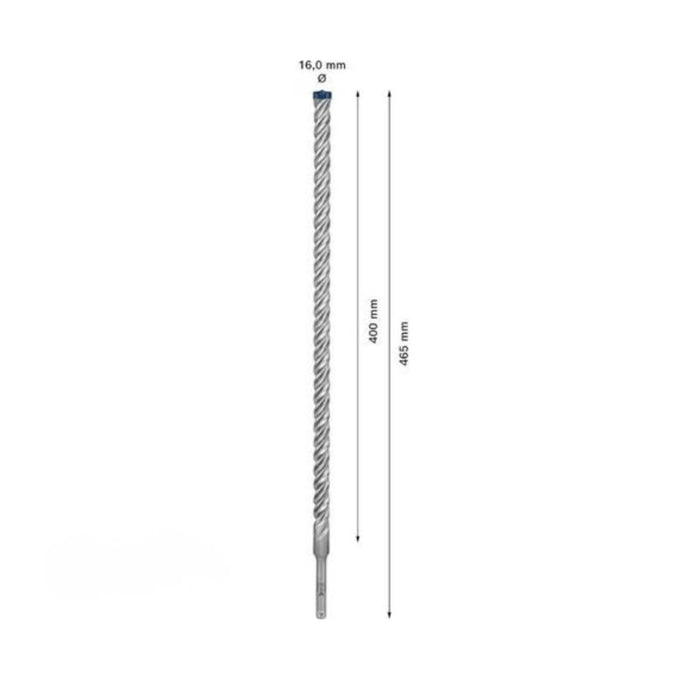 Foret béton SDS-Plus BOSCH 7X Expert 4 taillants 16x400x465mm (1 pièce) - 2608900133 - Déstockage - BAKZOKA