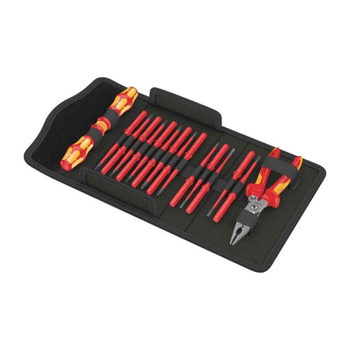Jeu d'outils VDE WERA Kraftform Kompakt VDE 17 extra slim 1 (17 pièces) - 05136027001 - Déstockage - Drakare