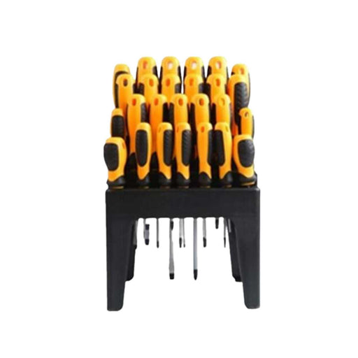 Jeu de tournevis IRONSIDE Chromé (26 pièces) - 340486 - Déstockage - BAKZOKA