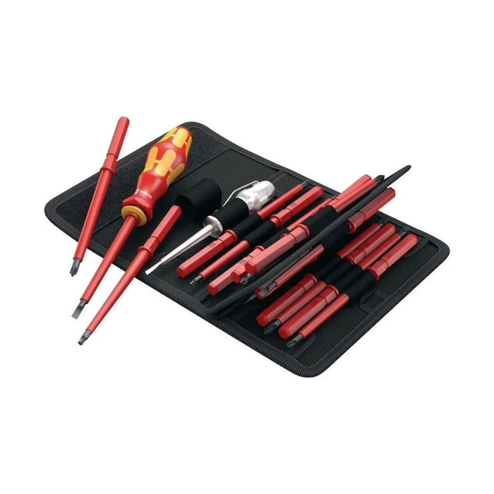 Jeu de tournevis VDE WERA KK VDE 18 Universal 1 interchangeables (18 pièces) - 05003471001 - Déstockage - BAKZOKA