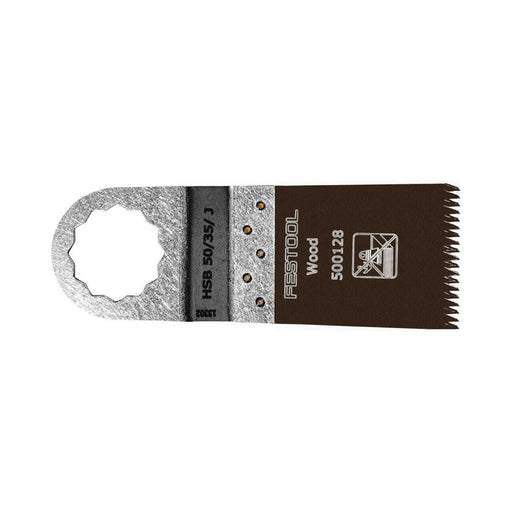 Lame de scie bois FESTOOL HSB 50/35/J 5x pour outil oscillant OS 400 (5 pièces) - 500142 - Déstockage - BAKZOKA