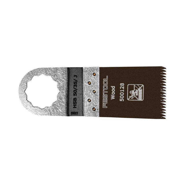 Lame de scie bois FESTOOL HSB 50/35/J 5x pour outil oscillant OS 400 (5 pièces) - 500142 - Déstockage - BAKZOKA