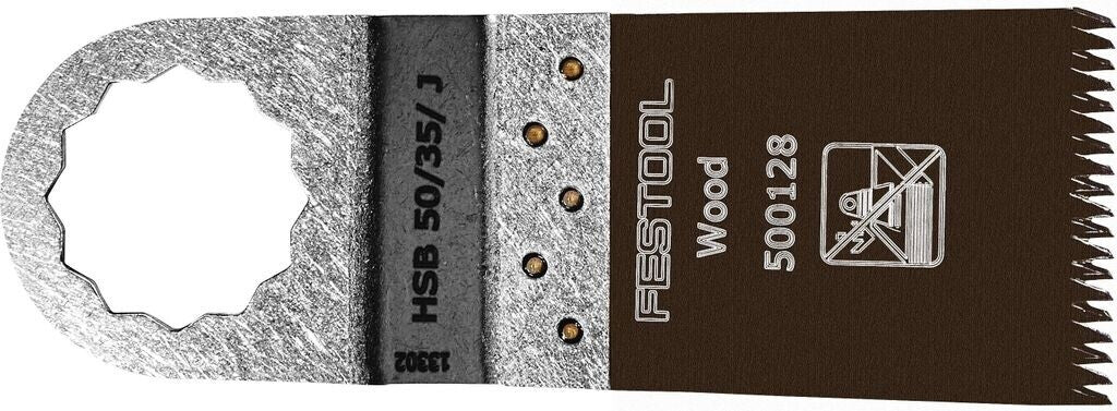 Lame de scie bois FESTOOL HSB 50/35/J 5x pour outil oscillant OS 400 (5 pièces) - 500142 - Déstockage - BAKZOKA