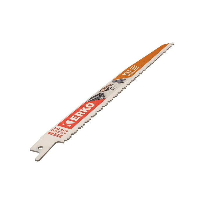 Lame de scie sabre bimétal ERKO MULTI K13 228x19x1,3 6/10t (5 pièces) - 32240 - Déstockage - BAKZOKA