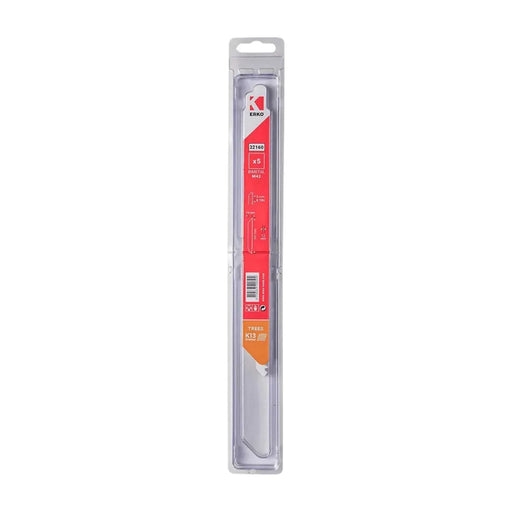 Lame de scie sabre bois ERKO TREES K13 241x19x13mm (5 pièces) - 8321600 - Déstockage - BAKZOKA