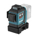 Laser 4 lignes rouge MAKITA 12V 360° 20m SK700D (sans batterie) - Déstockage - BAKZOKA