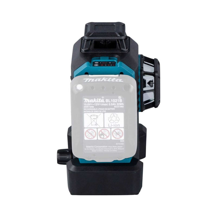 Laser 4 lignes rouge MAKITA 12V 360° 20m SK700D (sans batterie) - Déstockage - BAKZOKA