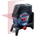 Laser à ligne et points BOSCH PRO GCL 2-50 C + RM3 + télécommande + coffret L-BOXX - Reconditionné - BAKZOKA