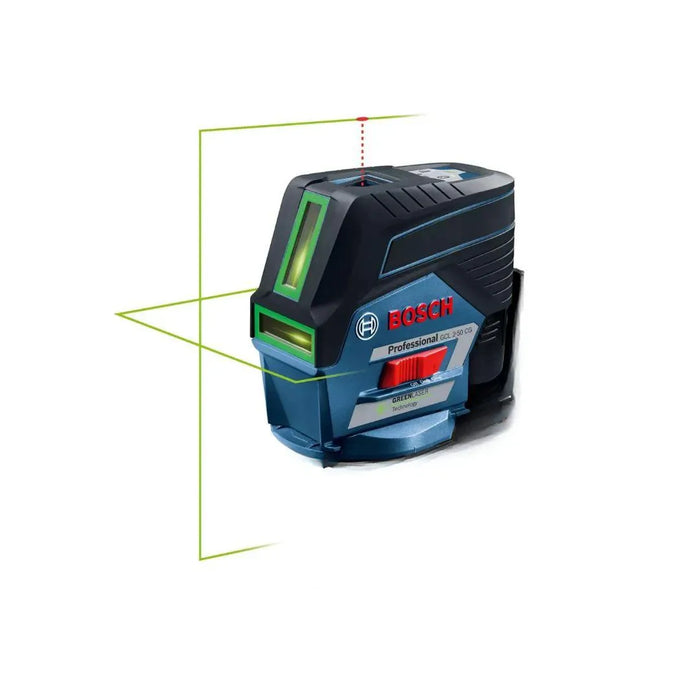 Laser à ligne et points BOSCH PRO GCL 2-50 CG Portée 50m + mallette - Reconditionné - BAKZOKA