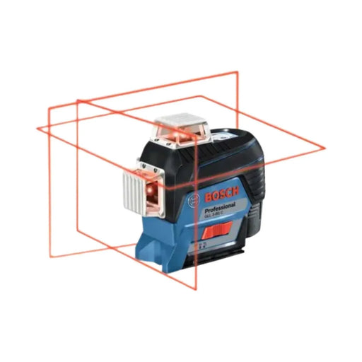 Laser lignes BOSCH PRO 12V (1x 2Ah) 3 plans 30m + coffret L-BOXX GLL 3-80 C - Déstockage - BAKZOKA