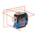 Laser lignes BOSCH PRO GLL 3-80 C 3 plans 30m + coffret L-BOXX - 0601063R02 - Reconditionné - BAKZOKA