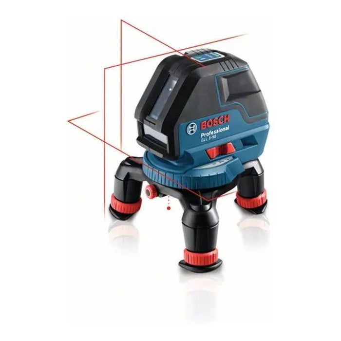 Laser lignes BOSCH PRO GLL 3-50 (laser rouge, intérieur) - Reconditionné - BAKZOKA