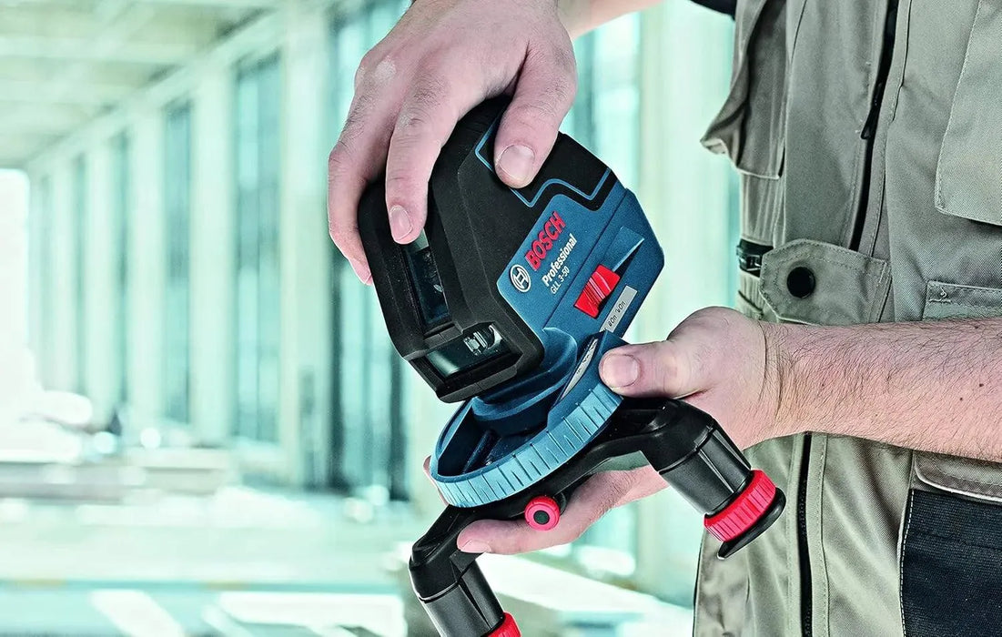 Laser lignes BOSCH PRO GLL 3-50 (laser rouge, intérieur) - Reconditionné - BAKZOKA