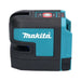 Laser lignes croisées rouge MAKITA 12V CXT 25m SK105DZ (sans batterie) - Déstockage - BAKZOKA