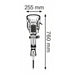 Marteau piqueur BOSCH PRO GSH 16-28 + mallette - 0611335000 - Occasion - BAKZOKA