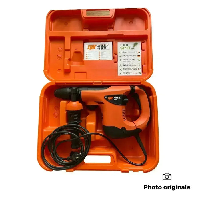 Marteau piqueur SPIT 452 SVC S2S-Max + mallette - Reconditionné - BAKZOKA