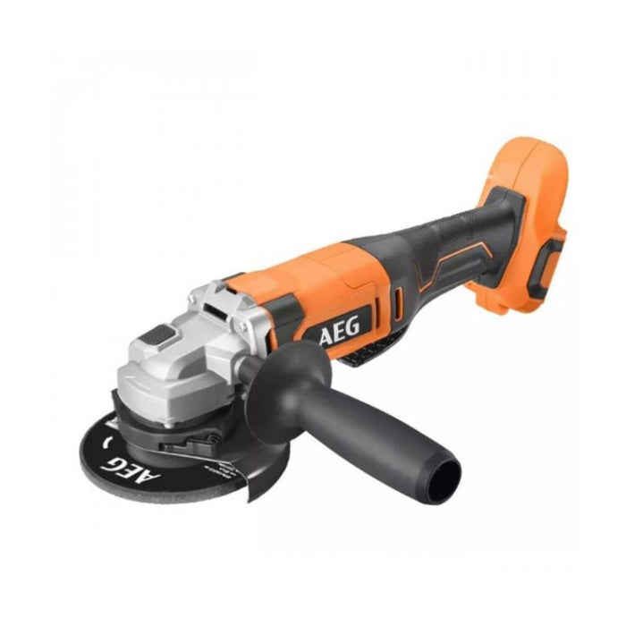 Meuleuse d'angle AEG 18V Li-Ion (2x 4Ah) Ø125mm BEWS18-125X2-402B - Déstockage - BAKZOKA
