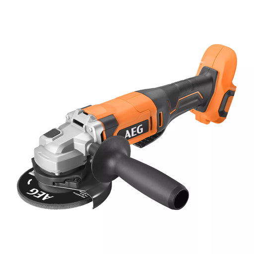 Meuleuse d'angle AEG 18V Ø125mm BEWS18-125X2-0 (sans batterie) - Déstockage - BAKZOKA