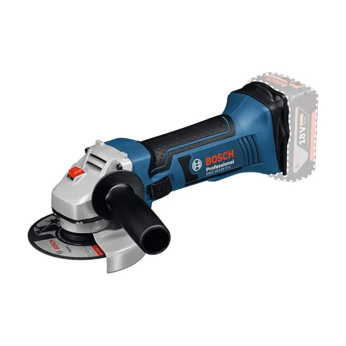 Meuleuse d'angle BOSCH PRO GWS 18-125 V-LI Ø125mm - 060193A307 - Déstockage - BAKZOKA