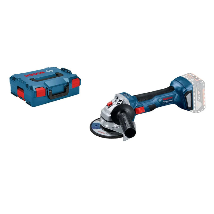 Meuleuse d'angle BOSCH PRO GWS 18V-7 Ø125mm + coffret L-BOXX - 06019H9004 - Déstockage - BAKZOKA