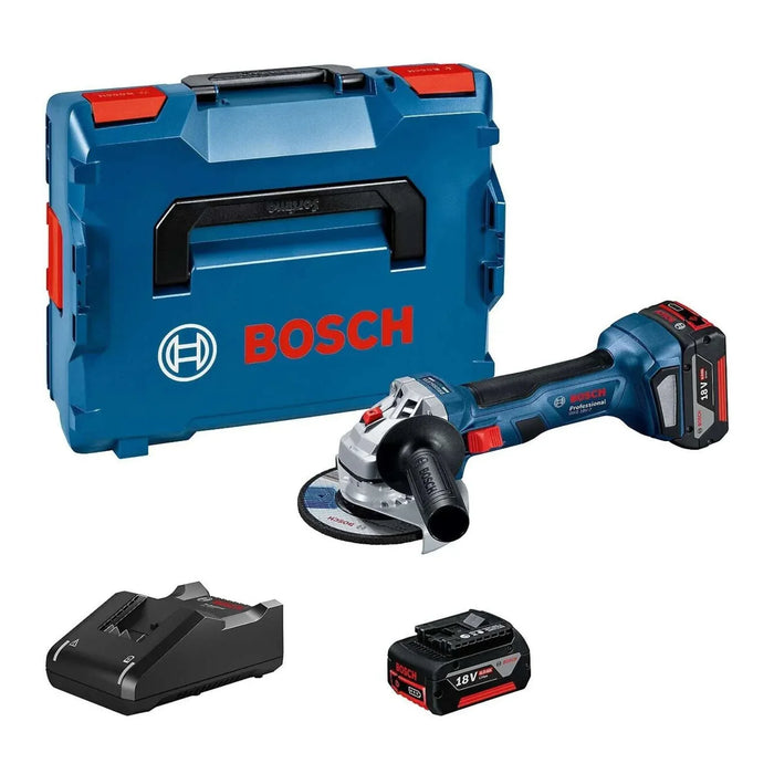 Meuleuse d'angle BOSCH PRO GWS 18V-7 Ø125mm + coffret L-BOXX - 06019H9005 - Déstockage - BAKZOKA