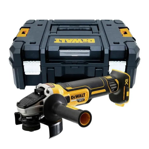 Meuleuse d'angle DEWALT 18V XR Ø125mm + coffret TSTAK DCG405NT-XJ (sans batterie) - Déstockage - BAKZOKA