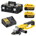 Meuleuse d'angle DEWALT DCG412M2-QW XR Ø125mm + coffret - Déstockage - BAKZOKA