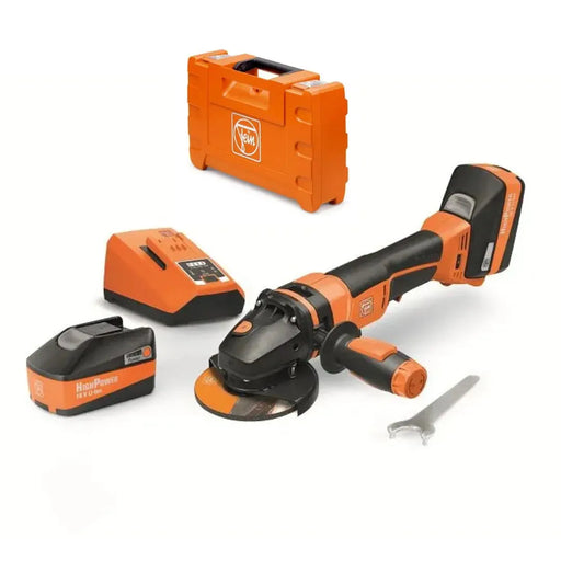 Meuleuse d'angle FEIN CCG 18-125 BLPD-SEC Ø125mm + mallette - Déstockage - BAKZOKA
