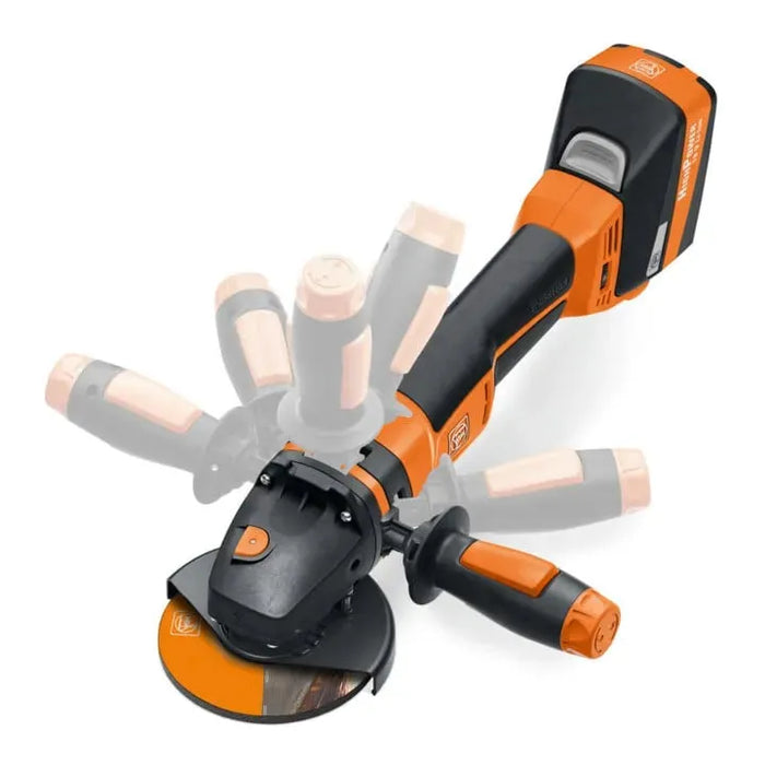 Meuleuse d'angle FEIN CCG 18-125 BLPD-SEC Ø125mm + mallette - Déstockage - BAKZOKA