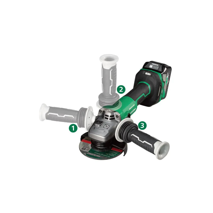 Meuleuse d'angle HIKOKI G3613DVEWQZ Ø125mm + coffret HIT-SYSTEM CASE - Déstockage - BAKZOKA