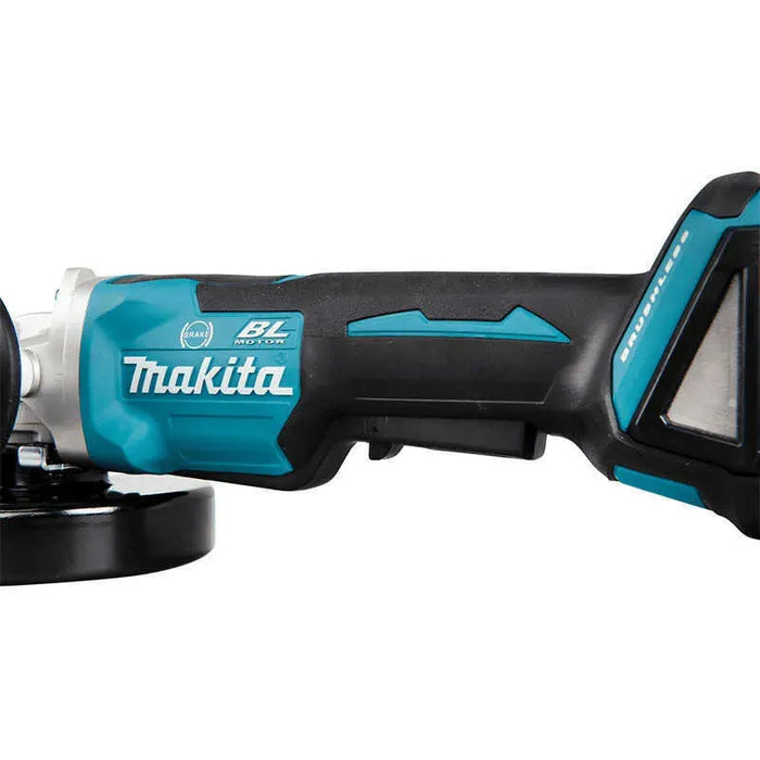 Meuleuse d'angle MAKITA DGA520ZX1 LXT Frein + Homme mort X-LOCK Ø125mm - Déstockage - BAKZOKA