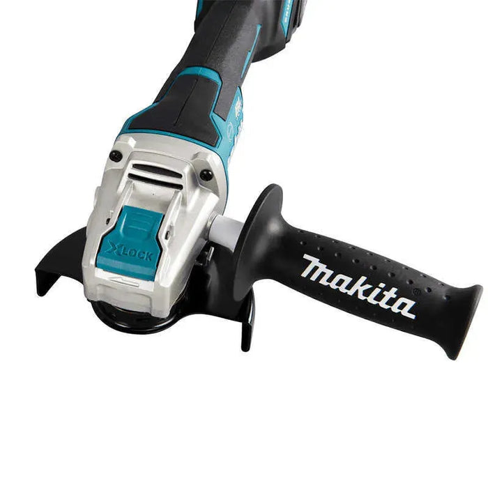 Meuleuse d'angle MAKITA DGA520ZX1 LXT Frein + Homme mort X-LOCK Ø125mm - Déstockage - BAKZOKA