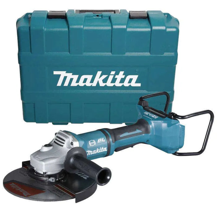 Meuleuse d'angle MAKITA 36V (2x18V) LXT Brushless Ø230mm + coffret DGA900ZK (sans batterie) - Déstockage - BAKZOKA